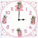Набор для вышивания Часы "Серые мишки" ("Tatty Teddy Clock") TT215 "Anchor" Набор для вышивания Часы "Серые мишки" ("Tatty Teddy Clock") TT215 "Anchor"