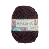 Пряжа "Jute" цв. 006 коричневый 100% джут 5х100гр / 90м "Arachna" (Россия)