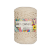 Пряжа "Macrame Mini" цв. 24 натуральный 80% хлопок 20% полиэстер 250гр / 200м "Arachna" (Турция)