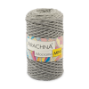 Пряжа "Macrame Mini" цв. 42 серый меланж 80% хлопок 20% полиэстер 250гр / 200м "Arachna" (Турция)