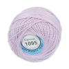 Пряжа "Ирис" цв. 1095 св. сиреневый 100% хлопок  10 х 10гр / 82м"Gamma"