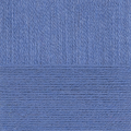 Пряжа "Ангорская тёплая" цв. 256 св. джинса 40% шерсть 60% акрил 5х100гр / 480м "Пехорка"