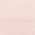 Пряжа "Кроссбред Бразилии" цв. 374 розовый беж 50% мериносовая шерсть 50% акрил 5х100гр / 500м "Пехорка"