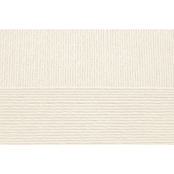 Пряжа "Хлопок натуральный" цв. 166 суровый 100% хлопок 5х100гр / 425м "Пехорка"