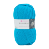 Пряжа "Народная" цв. 045 т. бирюза 30% шерсть 70% об. акрил 5х100гр / 220м "Пехорка"