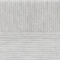 Пряжа "Успешная" цв. 008 св. серый 100% мерсеризованный хлопок 10х50гр / 220м "Пехорка"
