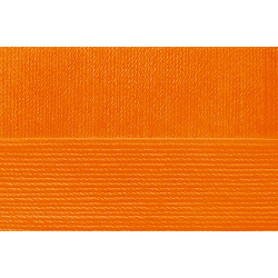 Пряжа "Успешная" цв. 284 оранжевый 100% мерсеризованный хлопок 10х50гр / 220м "Пехорка"