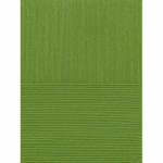 Пряжа "Виртуозная" цв. 434 зелёный 100% хлопок 5х100гр / 333м "Пехорка"