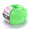 Пряжа "Jeans" цв. 60 ярко-зелёный 55% хлопок 45% полиакрил 50гр / 160м "YarnArt" (Турция)