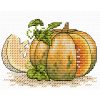 Набор для вышивания “Румяная тыква” “МП Студия”