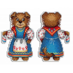 Набор для вышивания “Собака Жучка” “МП Студия”