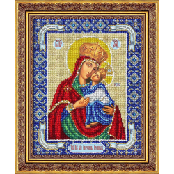 Набор для вышивания бисером “Пр. Богородица Споручница грешных” “Паутинка”