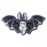 Набор для вышивания бисером Брошь "Летучая мышь" "Crystal Art"