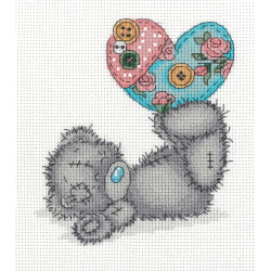 Набор для вышивания "Tatty Teddy с рукодельным сердцем" "Кларт"