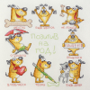 Набор для вышивания “Позитив на год” “Марья Искусница”