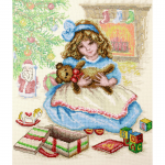 Набор для вышивания “Подарок на Рождество” “Марья Искусница”