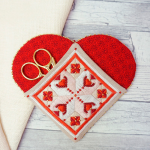 Набор для вышивания Чехла “Нужное сердце” “Марья Искусница”