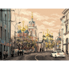 Канва с рисунком "Москва ул. Варварка" "Матренин Посад"