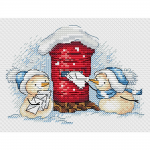 Набор для вышивания “Письмо Деду Морозу” “МП Студия”