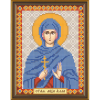 Ткань с рисунком для вышивания бисером “Св. Мц. Алла Готфская” “Нова Слобода”