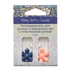 Нитевдеватель для ручных и машинных игл с пластиковой ручкой 2 шт. "Hemline"