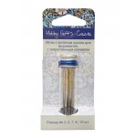 Иглы с золотым ушком для вышивания 10 шт. № 3-9 в баночке-органайзере “Hemline”