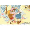 Ткань для пэчворк (60x110см) 31035-11 из коллекции "Petite Marianne" "Lecien" (Япония)