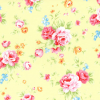 Ткань для пэчворк (50x55см) 31420-50 из коллекции "Antique Flower" "Lecien" (Япония)