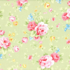 Ткань для пэчворк (50x55см) 31420-60 из коллекции "Antique Flower" "Lecien" (Япония)