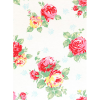 Ткань для пэчворк (60x110см) 30967-10 из коллекции "Flower Sugar" "Lecien" (Япония)