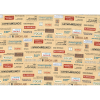 Ткань для пэчворк (50x55см) 31714-11 из коллекции "Moji Palette" "Lecien" (Япония)