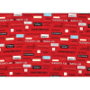 Ткань для пэчворк (50x55см) 31714-30 из коллекции "Moji Palette" "Lecien" (Япония)