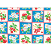 Ткань для пэчворк (50x55см) 31736-70 из коллекции "Orchard kitchen" "Lecien" (Япония)