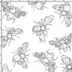 Ткань для пэчворк (50x55см) 691-862 "Loralie Designs" (США)