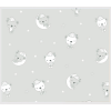 Ткань фланель (100x110см) 26546GRY1F из коллекции "Beaux Bebe Flannel" "P&B"(США)
