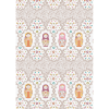 Ткань для пэчворк (50x55см) КМ-02 из коллекции "Крошки-Матрёшки" "Peppy"