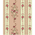 Ткань для пэчворк (60x110см) ВР-02 из коллекции "Викторианские розы" "Peppy"