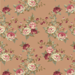 Ткань для пэчворк (50x55см) ВР-05 из коллекции "Викторианские розы" "Peppy"