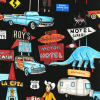 Ткань для пэчворк (50x55см) 9905-2 из коллекции "On the road" "Robert Kaufman"(США)