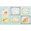 Ткань для пэчворк (60x110см) 16670-4 из коллекции "Fawns and friends" "Robert Kaufman"(США)