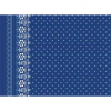 Ткань для пэчворк (60x110см) 24128BLU из коллекции "SoHo bandana"