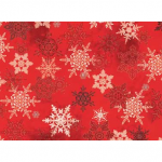 Ткань для пэчворк (50x55см) 25201RED из коллекции "Winter celebration"