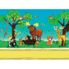 Ткань для пэчворк (60x110см) 25255MUL из коллекции "Forest friends"