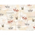 Ткань для пэчворк (60x110см) 25526MUL из коллекции "French country roosters"