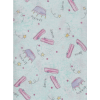 Ткань для пэчворк (50x55см) 22412AQU из коллекции "Dancing with sparkle repeat"