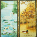 Ткань для пэчворк (60x110см) 23261MUL из коллекции "Four seasons wild life" "SPX Fabrics" (США)