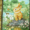 Ткань для пэчворк (60x110см) 23261MUL из коллекции "Four seasons wild life" "SPX Fabrics" (США)
