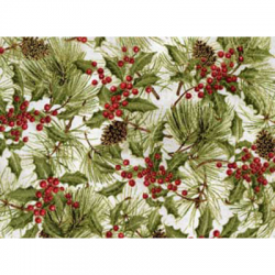 Ткань для пэчворк (50x55см) 24469MUL из коллекции "Woodland Christmas" "SPX Fabrics" (США)