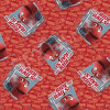 Ткань для пэчворк (60x110см) 25371RED из коллекции "Chuggington" "SPX Fabrics" (США)