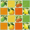 Ткань для пэчворк (60x110см) 25486MUL из коллекции "Citrus Grove" "SPX Fabrics" (США)